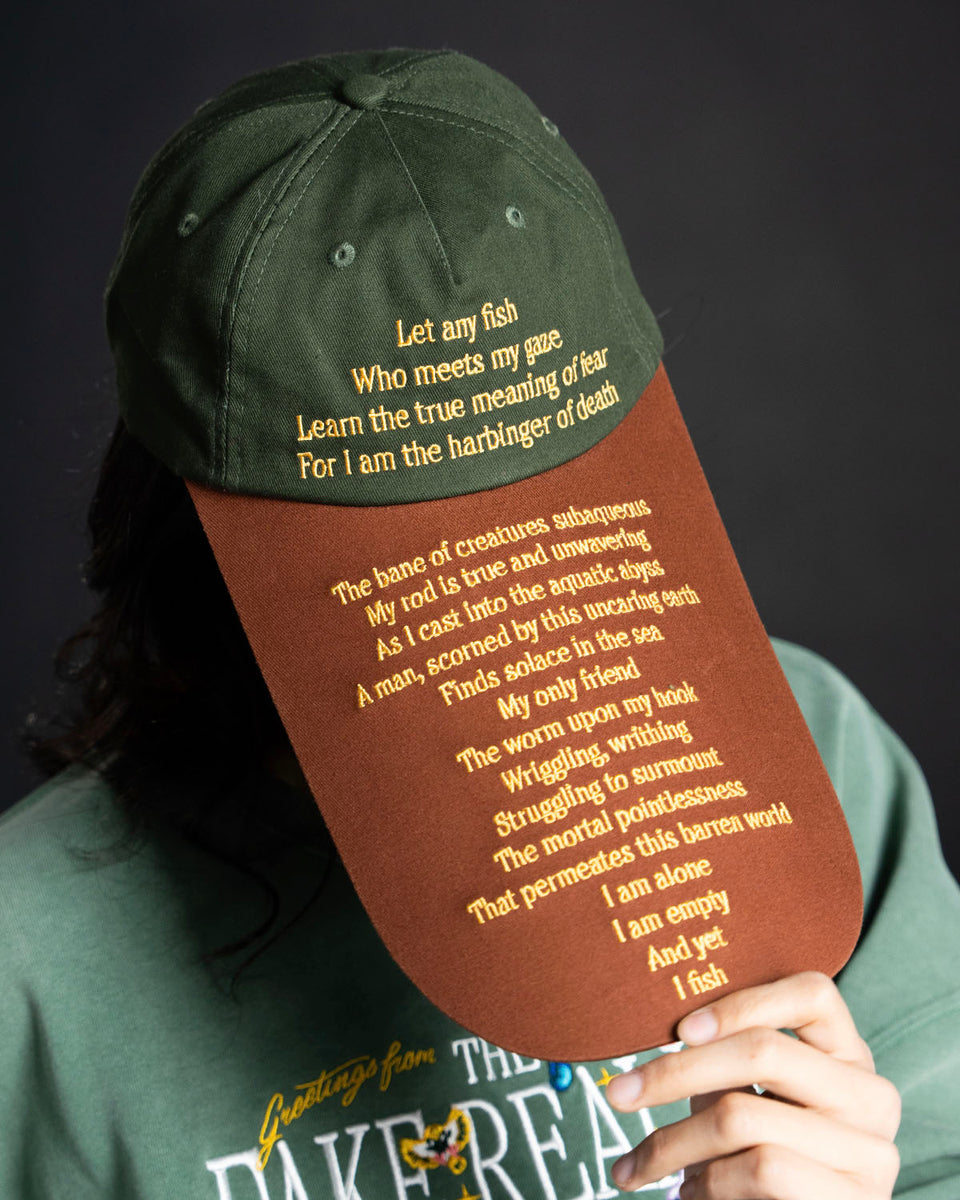 Cool Shitz The newest Fishing Cap! Rare Longbill Fishing Hat Meme! Barley Worn!