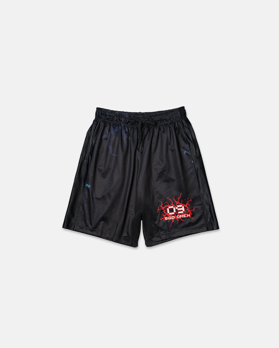 【BLACK】GAME SHORTS Game Time Mesh Shorts - Black | Fashion Nova