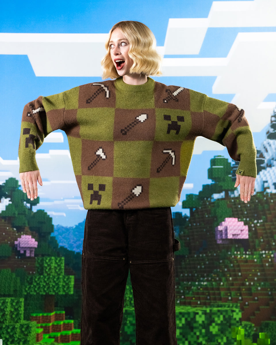 MCセーター The Tools of the Trade Knit | Very Cool x Minecraft– Cool Shirtz