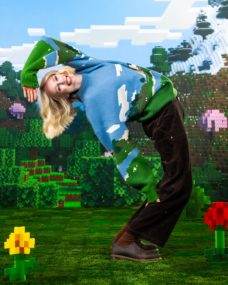 The Pause Screen Knit | Very Cool x Minecraft– Cool Shirtz