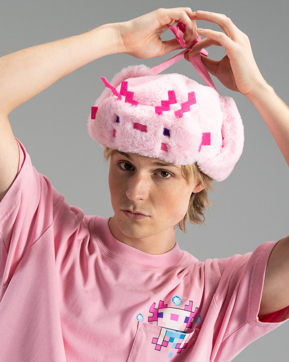 The Axolotl Ushanka | Very Cool x Minecraft– Cool Shirtz