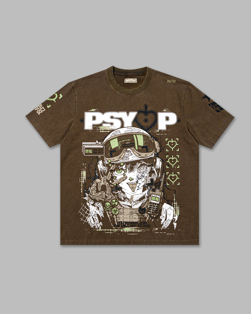The PSY-OP Tee - Army Green
