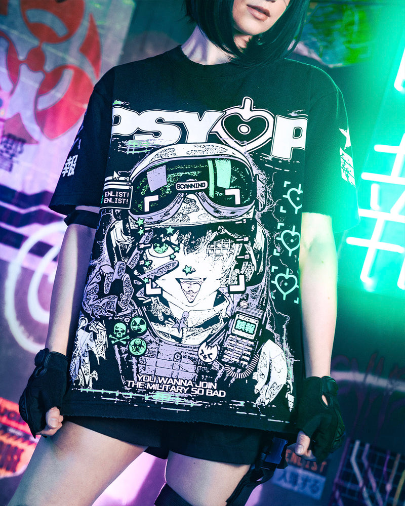 The PSY-OP Tee - Black