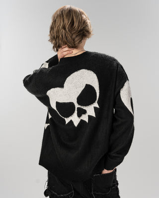 The Skull Heartigan– Cool Shirtz