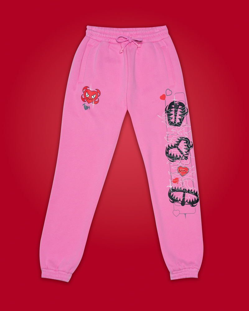 The Heartbreaker Chill Pants - Pink