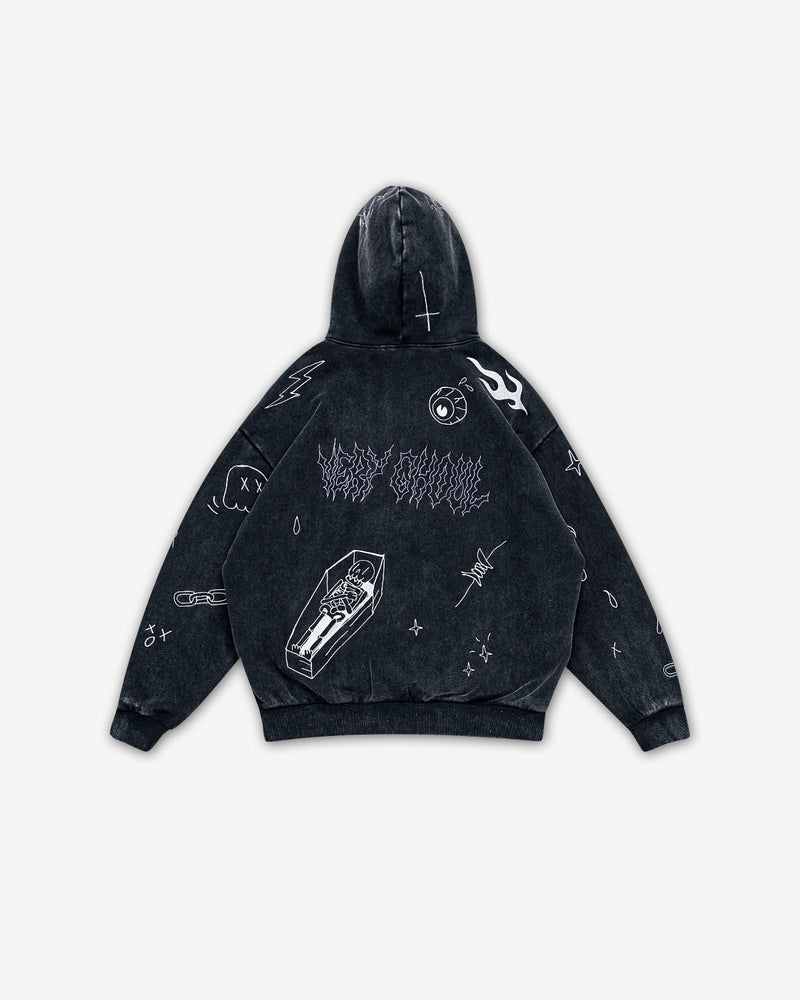 The Very Ghoul Hoodie - BLACK