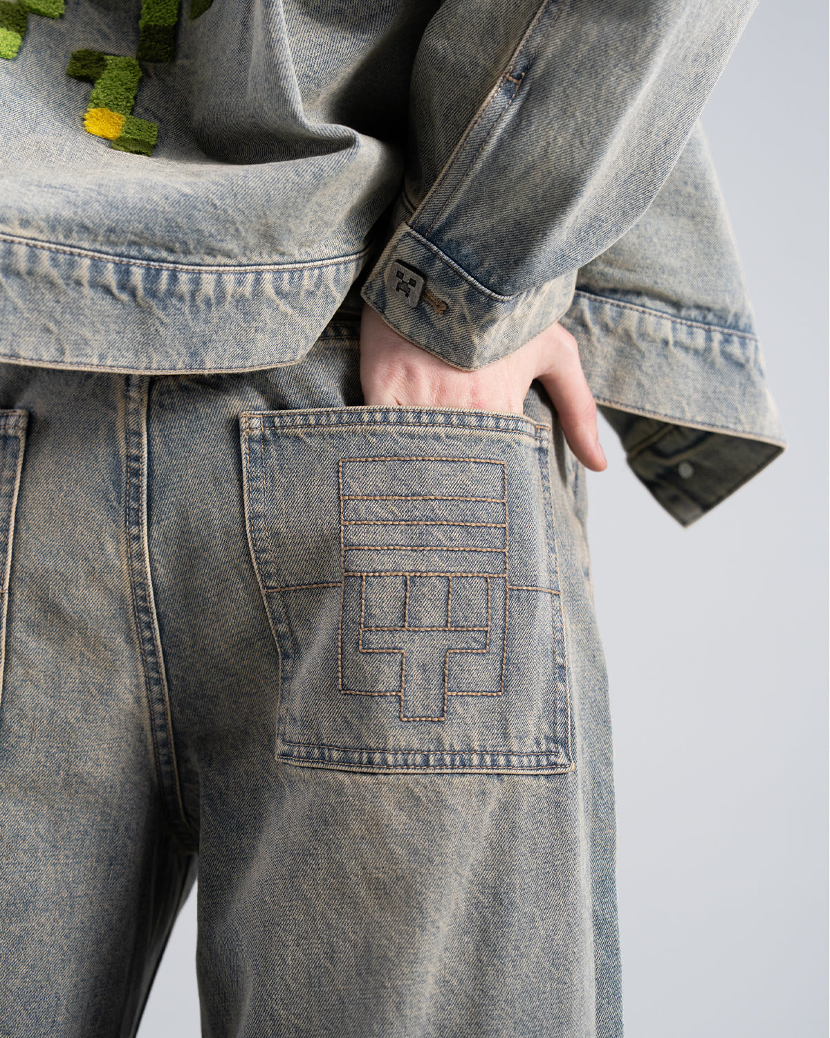 The Golem Denim Pants | Minecraft x Very Cool- Cool Shirtz