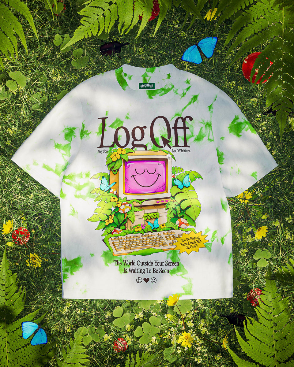 The Log Off Tee - Cool Shirtz