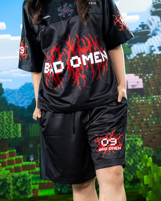  OG shirt 超激レア The Bad Omen Shorts | Very Cool x Minecraft– Cool Shirtz