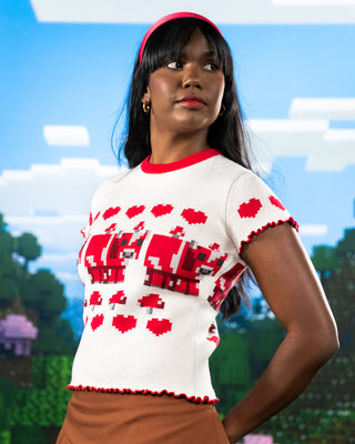 The Mooshroom Knitted Top | Very Cool x Minecraft– Cool Shirtz