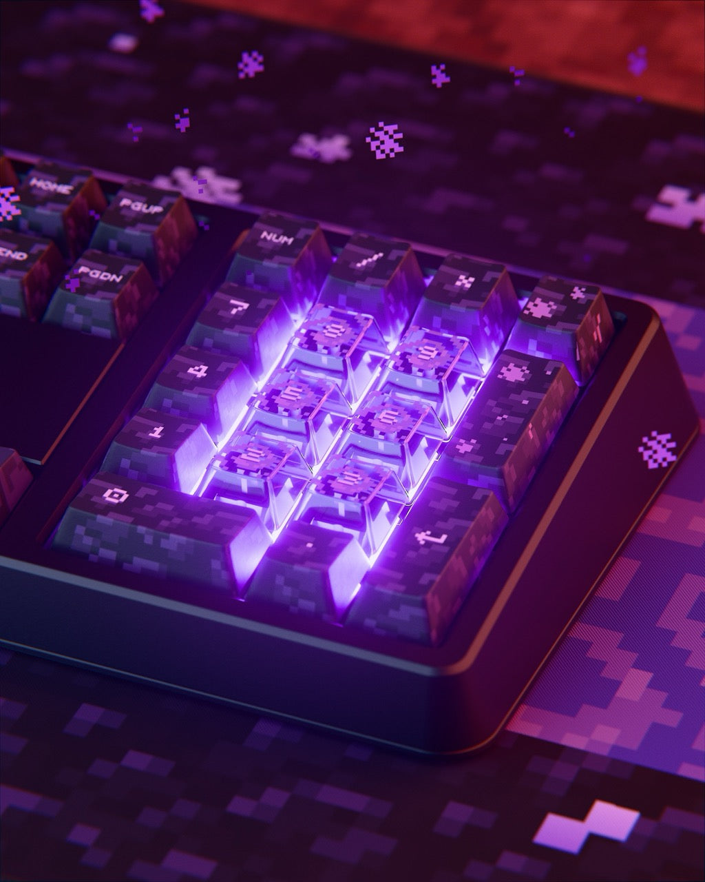 Minecraft Custom Keycaps The Nether Keycaps | Very Cool x Minecraft– Cool Shirtz