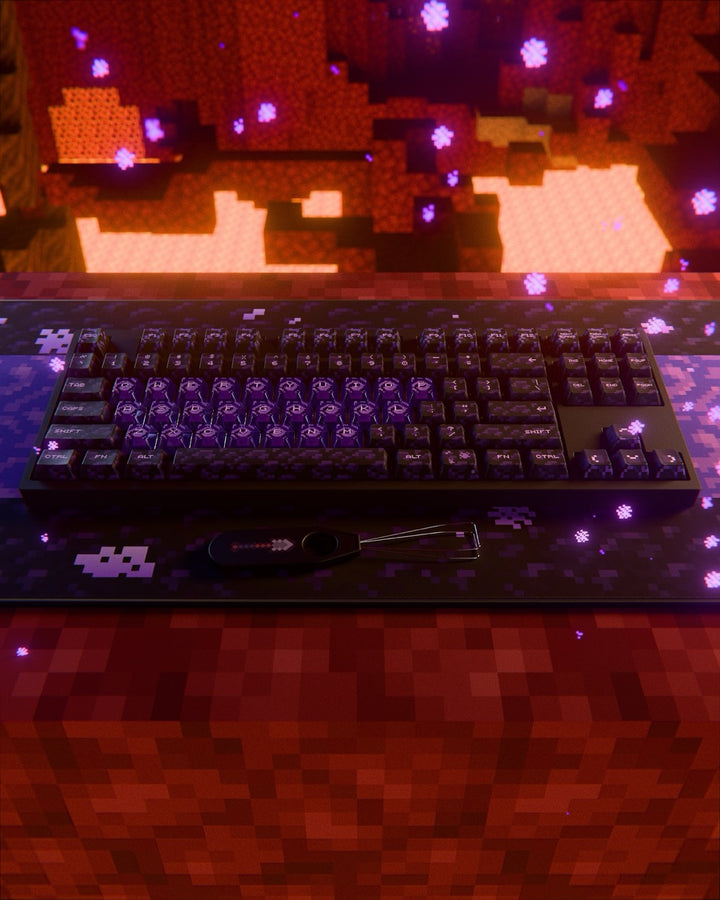 The Nether Keycaps