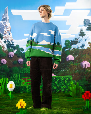 The Pause Screen Knit | Very Cool x Minecraft– Cool Shirtz