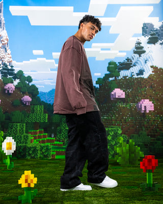 トップス mcsft adidas Originals x Minecraft Track Top - Blue | Free Shipping with