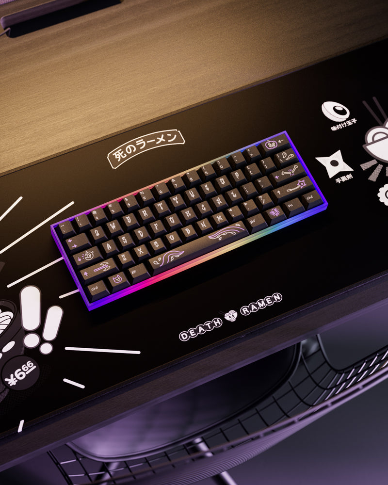 The Ramen Desk Mat - Black