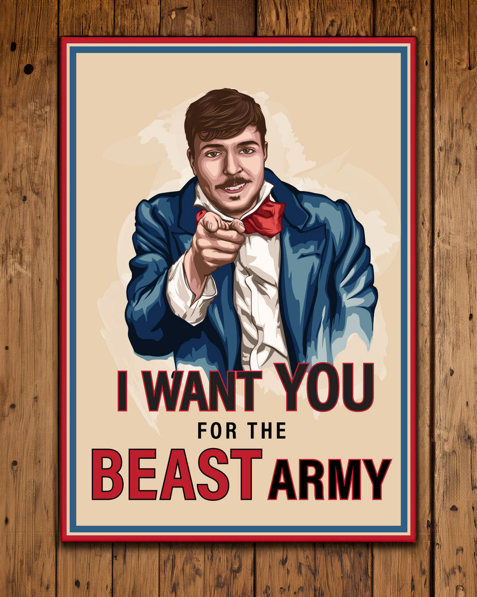 The BEAST ARMY Poster– Cool Shirtz