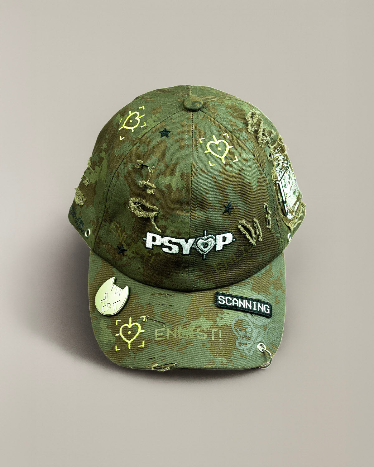 帽子 LES SIX 100% PSY OP CAP The Psy Op Cap - Cool Shirtz
