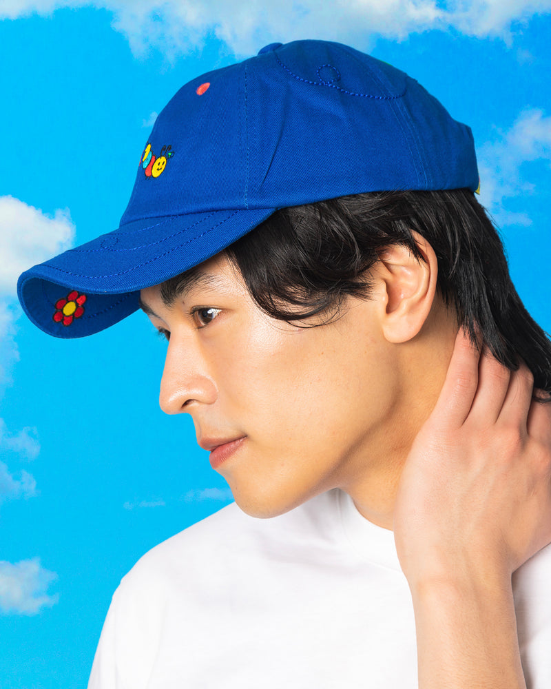 The Caterpillar Cap - Blue
