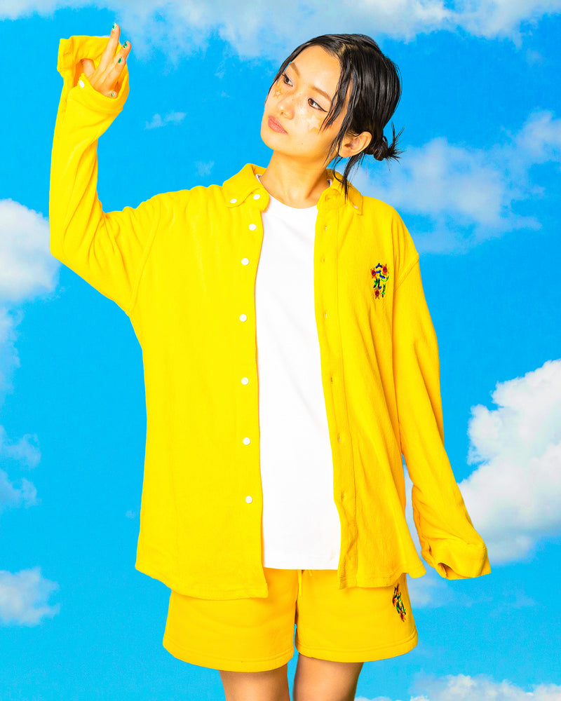 The Flower Shirt - Yellow