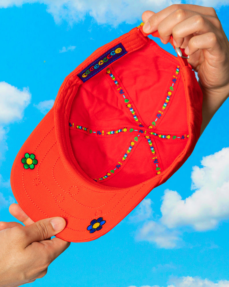 The Caterpillar Cap - Red