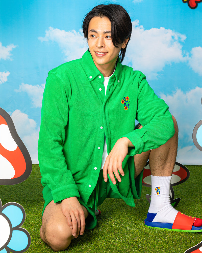 The Flower Shirt - Green