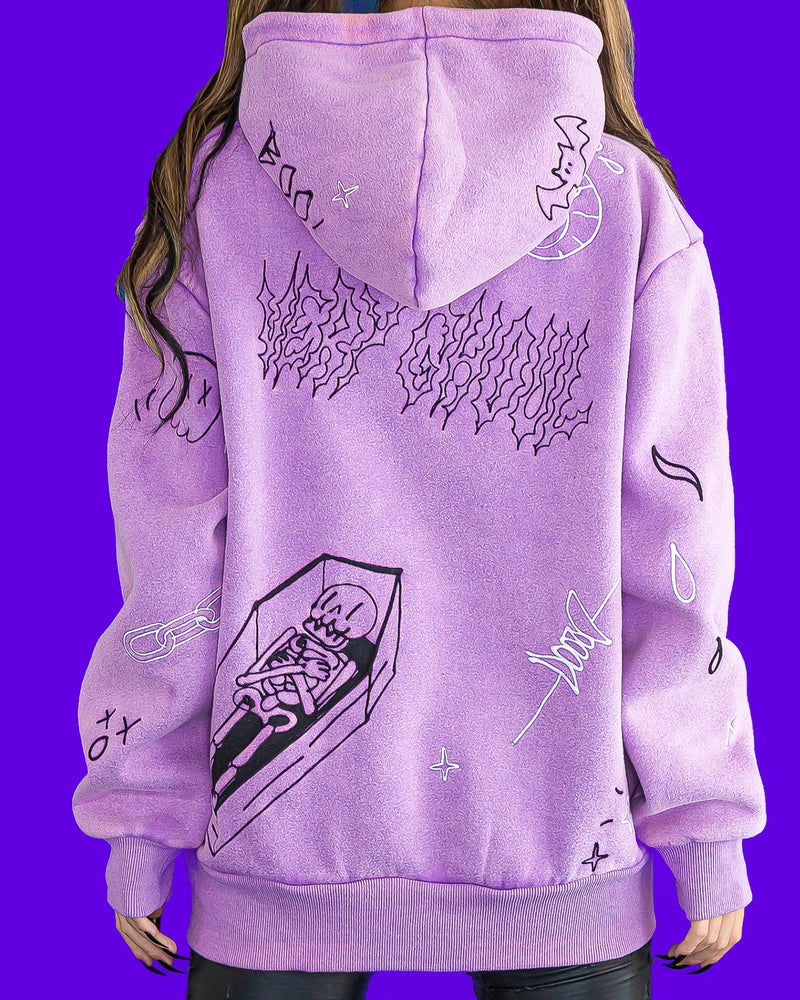 The Very Ghoul Hoodie - PURPLE