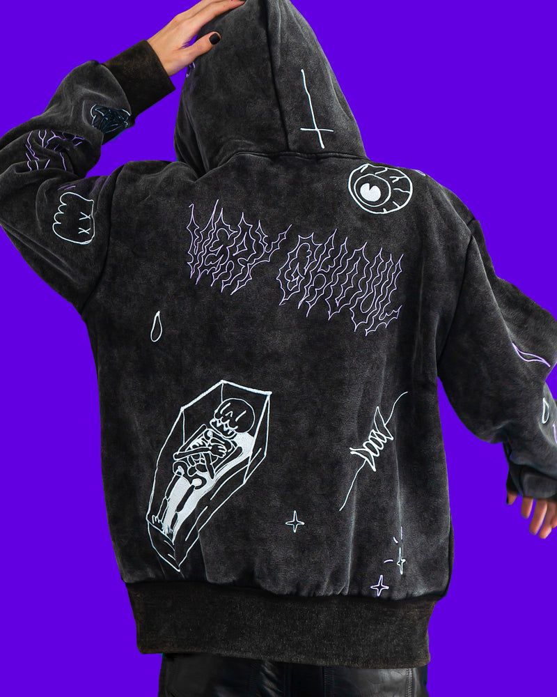 The Very Ghoul Hoodie - BLACK