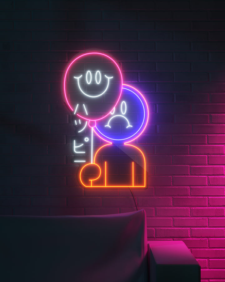 The HappySad Neon