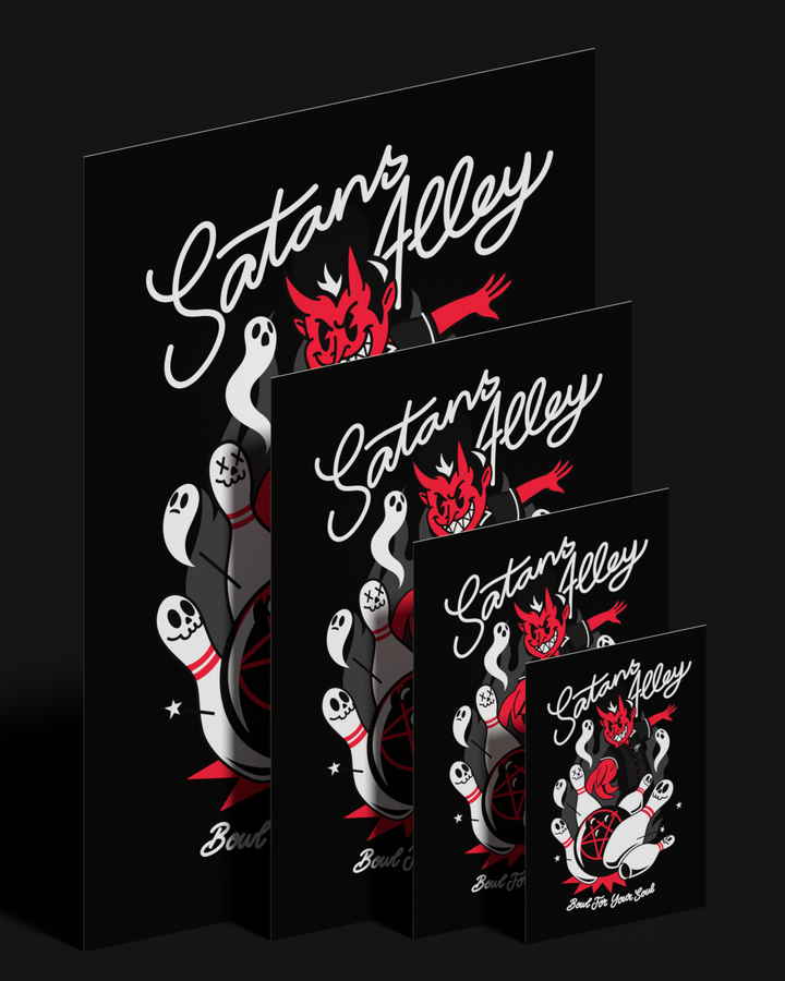 Satan's Alley Art Print