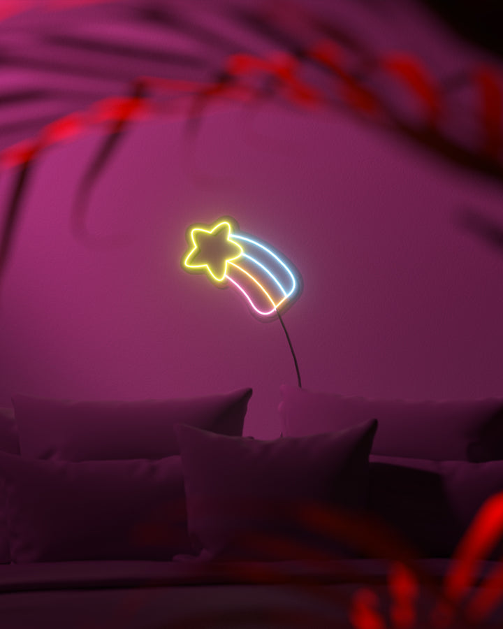 The Shooting Star Neon