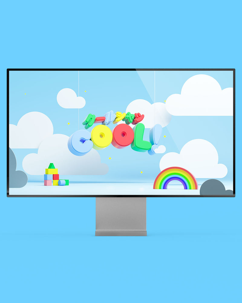 COOL IN THE CLOUDS WALLPAPER