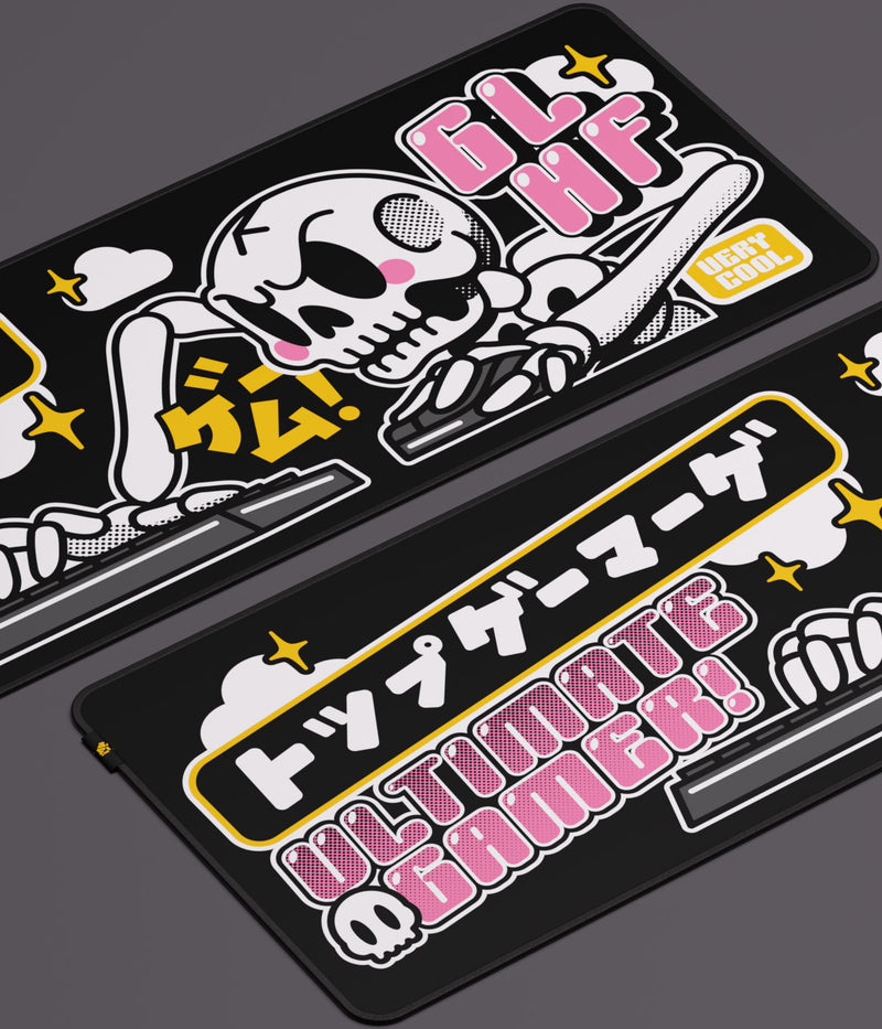 Ultimate Gamer Desk Mat - Black