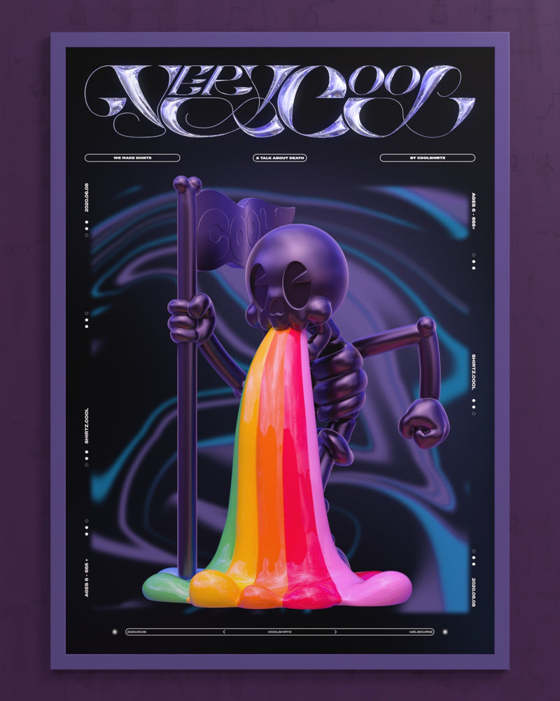 Mr Bones Art Print
