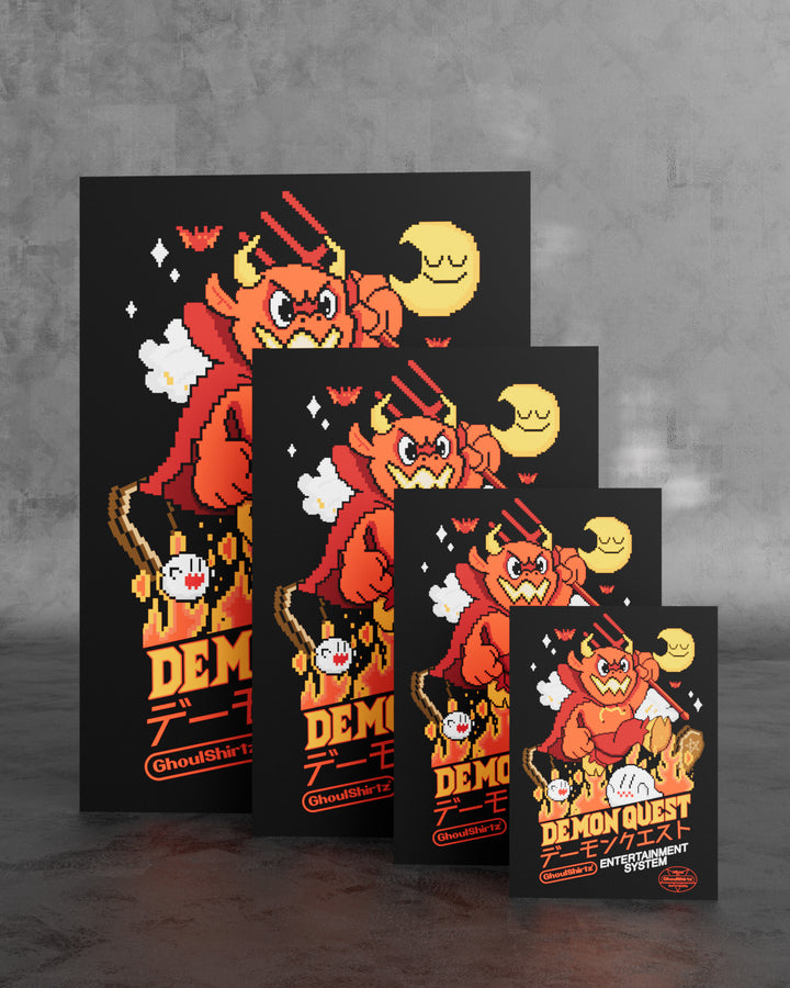 Demon Quest Art Print