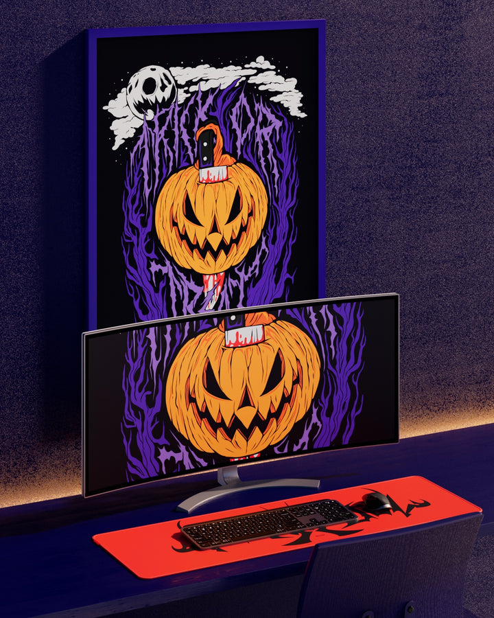 Trick Or Treat Art Print
